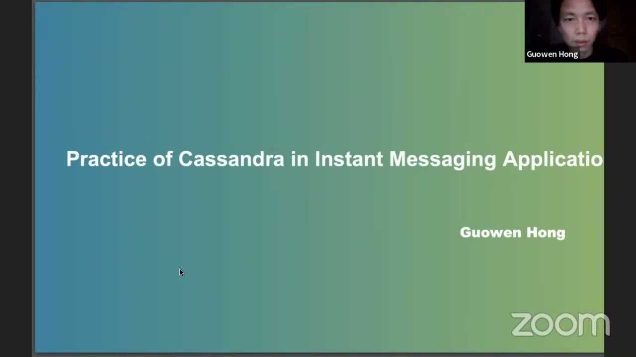 Practice of Cassandra in Instant Messaging Application | Apache Cassandra World Party 2022