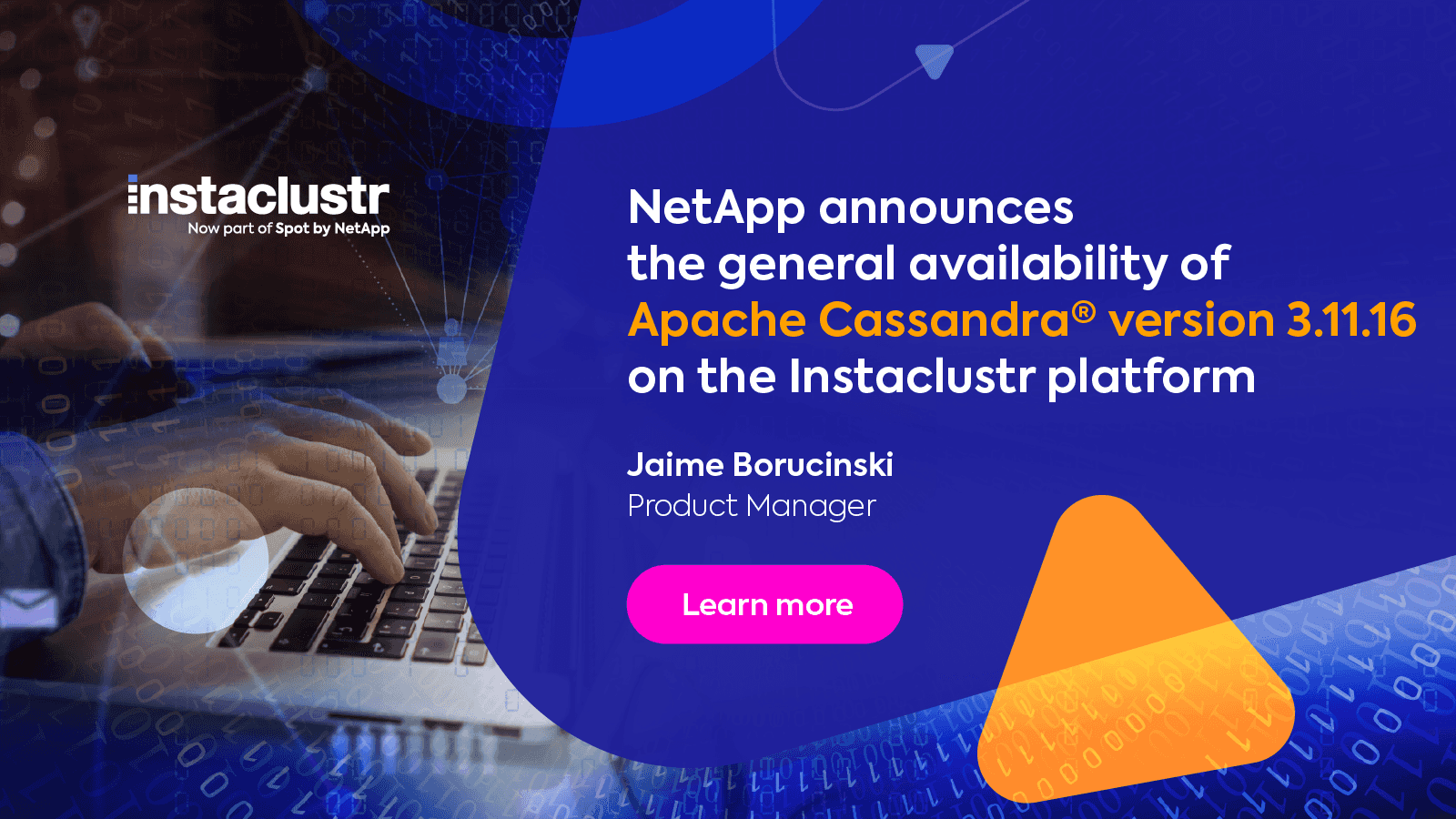 NetApp Announces the General Availability of Apache Cassandra® Version 3.11.16 on the Instaclustr Platform